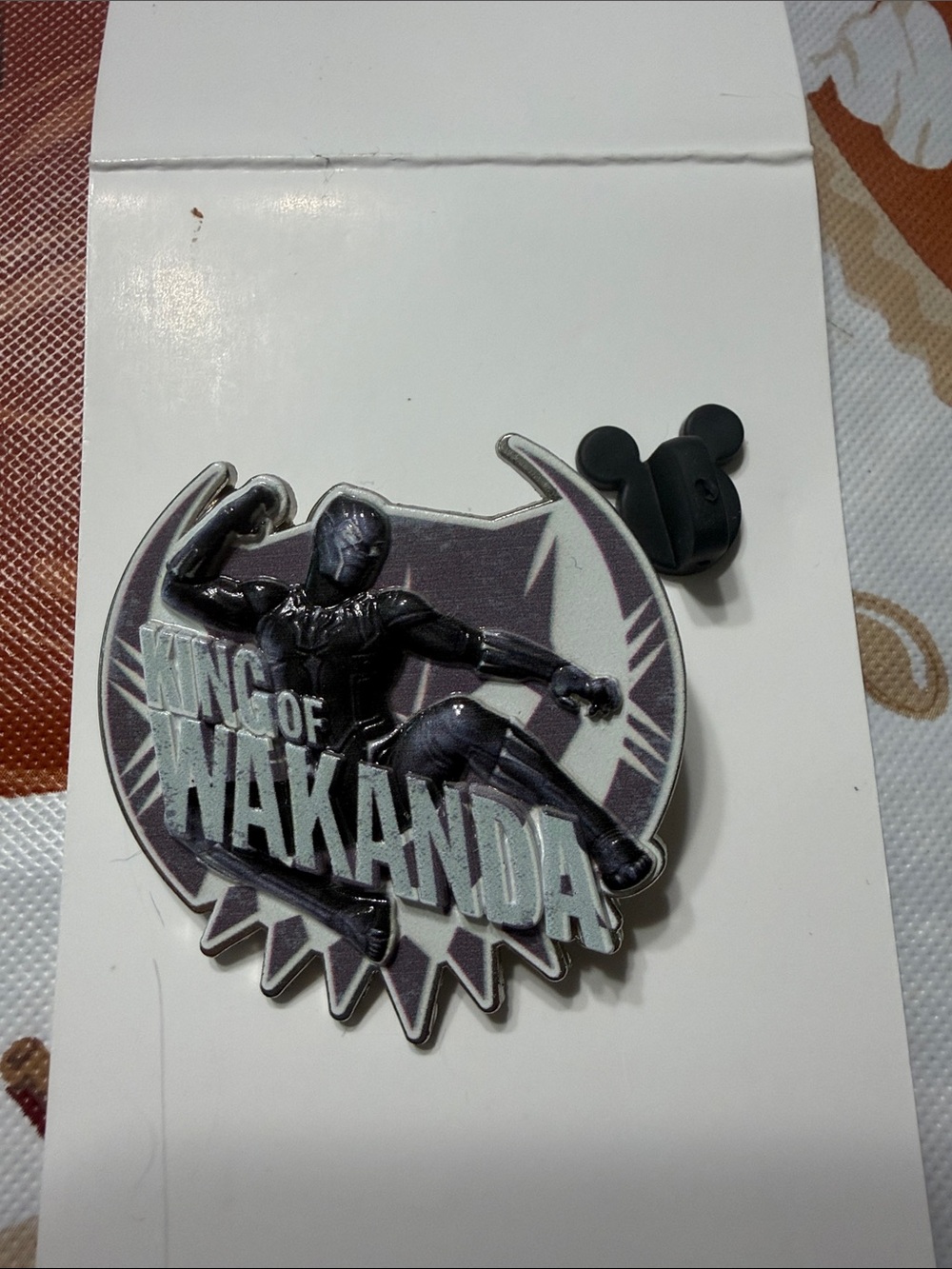 Marvel Black Panther 'King of Wakanda' Enamel Pin  Disney